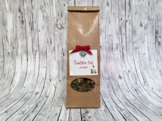 Tončkin čaj za srečo - zeliščni čaj, sestavine: melisa, timijan,
