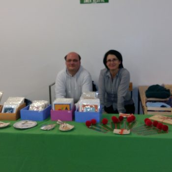 Prodajna stonica v UKC Ljubljana.