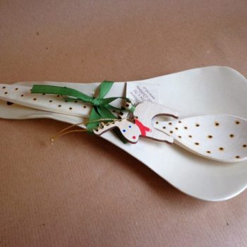 keramična odlagalka za žlice