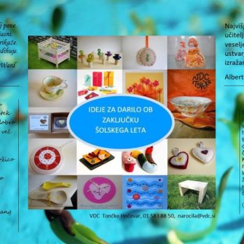 Darilca narejena v našem Centru imajo prav posebno vrednost - vsa so izdelana s potrpežljivostjo in ljubeznijo.