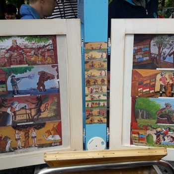 Učenje o čebelah ob svetovnem dnevu čebel.